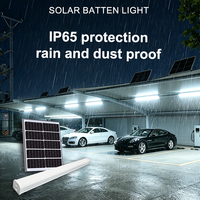 Luminaire de plafond solaire étanche à la vapeur OMSEN, résistant aux intempéries et à la poussière, idéal pour les tunnels, entrepôts frigorifiques et centres logistiques