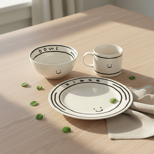 Taza de Cerámica con Diseño de Cara Sonriente de Dibujos Animados Estilo Coreano, 201-300 ml, Resistente al Calor, para Uso Doméstico, Desayuno, <span class=keywords><strong>Café</strong></span> y Jugos - Product Image 1