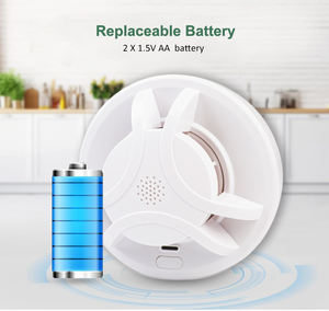 Kolay tavan montajı için 85dB Alarm ve 10 yıllık pil ömrü ile bağımsız ısı detektörü - Product Image 6