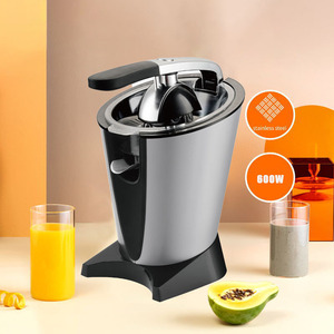 Exprimidor de Acero Inoxidable, Exprimidor Eléctrico de Naranjas de 100 W, Estándar Europeo 220 V, Separador de Frutas, Licuadora - Product Image 2