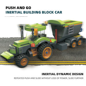 59224-59231เครื่องจักรกลการเกษตรชุดเก็บเกี่ยวปุ๋ยบล็อกบล็อกตัวต่อของเล่นสำหรับเด็ก - Product Image 6