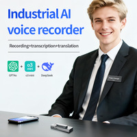 Nouveau Enregistreur Vocal IA V15A Format WAV avec Transcription Intelligente, Traduction et Fonctionnalités de Cartographie Mentale, Applicable via Application