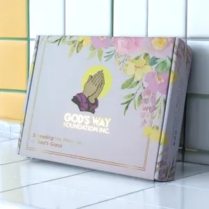 Custom Logo Printed Corrugated Cardboard Paper Cosmetic Packaging Mailer Shipping Box For Soap