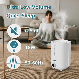 USB Mini 260ml Ultrasonic Air Humidifier LED Light Cute Pet Mist <strong>Sprayer</strong> 1-Year Portable for Home Office Car Aromatherapy - Product Image 2