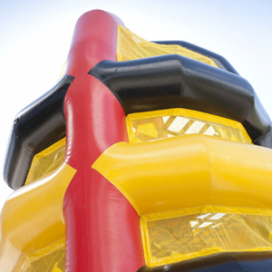 Toboggan gonflable en forme d'araignée et mur d'<span class=keywords><strong>escalade</strong></span> en filet d'araignée, en PVC, pour usage commercial en extérieur - Product Image 3