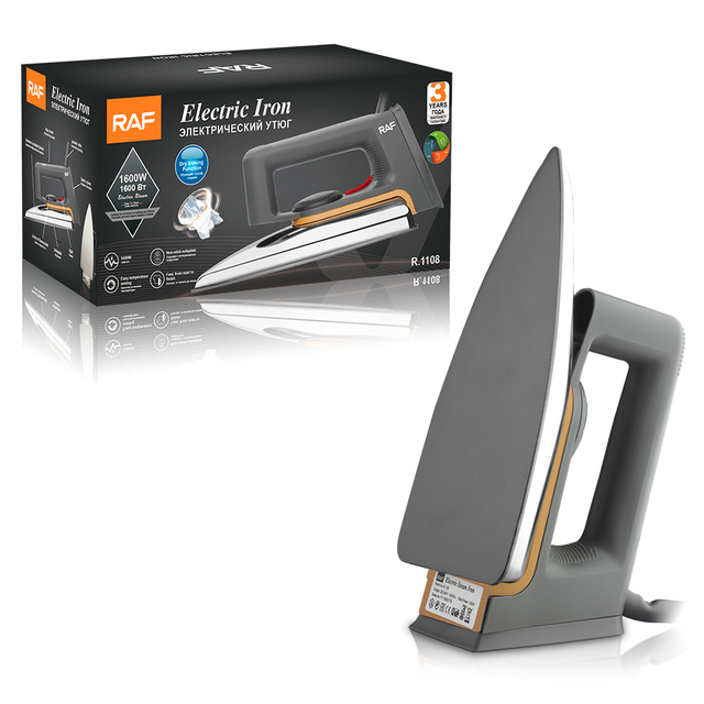 RAF Wholesale High Performance Electric Dry Iron With Durable Thermostat for Quick and Efficient Home Ironing Needs