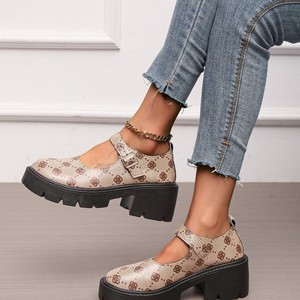 Nouvelles chaussures pour femmes avec semelles épaisses qui augmentent la taille et sont antidérapantes, chaussures décontractées polyvalentes. - Product Image 5