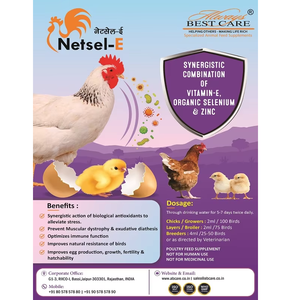 NETSEL-E Suplemento Alimenticio de Vitamina E y Selenio para Pollos, Ganado y Animales |   Aditivo Nutricional Animal para una Alimentación Equilibrada - Product Image 2