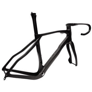 Cuadro de Bicicleta China <span class=keywords><strong>Airwolf</strong></span> 700c de Fibra de Carbono Completa para Ciclismo de Carretera, Ciclocross y Gravel, Colores Personalizados - Product Image 3