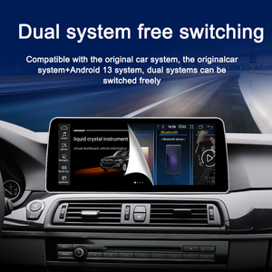 LELV para Bmw 5 Series F10 F11 2011-2016 navegación Gps para coche REPRODUCTOR DE Dvd Android 14 Cic/NBT Carplay 12,3 pulgadas tablero Multimedia - Product Image 5