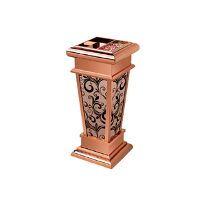 Trésor <span class=keywords><strong>royal</strong></span> Diamant Poubelle Hôtel Bâtiment d'Affaires Entrée Poubelle Sol Cendrier Baril Poubelle Hall Cendrier - Product Image 4