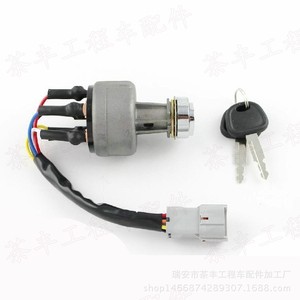 สวิตช์กุญแจสตาร์ทรถขุดซานี่ รุ่น 75/215/235-8 สำหรับเปลี่ยนซ่อม - Product Image 1