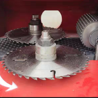 Scie à panneaux industrielle à alimentation par chenilles pour le découpage de dalles de bois et la découpe de panneaux semi-circulaires