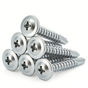 Bibo Yaente Factory M4.2 Large <b>Flat</b> Head Self-drilling <b>Screw</b> 410 Stainless Steel Self-drilling <b>Screw</b> Metric Measuring <b>Screw</b> Bibo - Product Image 1
