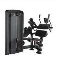 Máquina de fuerza comercial multifuncional Instring SQ-024 de 8 estaciones, de acero, con sistema de pin load y cable crossover para gimnasio