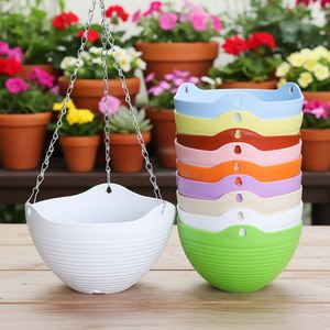 Maceta Colgante Redonda Grande de Plástico con Cadena, en Oferta - Product Image 2