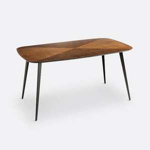 Table à manger industrielle de style ferme moderne, grande table de salle à manger de style vintage, mobilier d'intérieur pour la maison, l'hôtel, la villa, le restaurant - Product Image 2