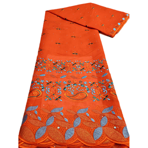 NI.AI Mode <span class=keywords><strong>Suisse</strong></span> Voile Dentelle Broderie Coton Dentelle Luxe Net Dentelle Tissu avec Strass pour Robes <span class=keywords><strong>de</strong></span> Mariée - Product Image 6