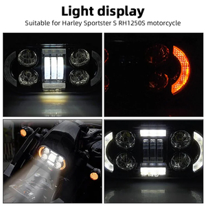 Conjunto de Faro Delantero LED para Motocicleta Harley Sportster S 1250/RH1250S 2021-2023 - Product Image 4