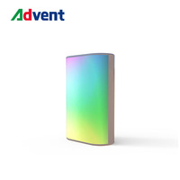 Sonnette sans fil intelligente pour appartements, pas besoin de piles, bouton à brancher, carillon, lampe torche colorée, sonnette sans fil