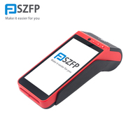 Terminal POS Android NEW9220 dengan Prosesor 4-Core Berkinerja Tinggi, Layar Sentuh 5.5 inci, Printer Thermal, 4G/3G/2G WiFi Bluetooth