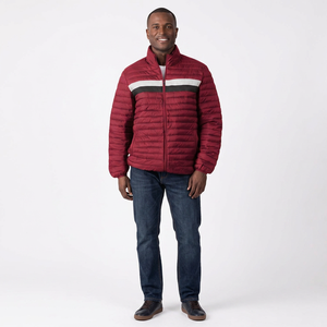 Hot Sale Plus Size Men Canvas Puffer Jacket 2026 Winter Breathable Quick Dry Long Sleeve Insulated <b>Bubble</b> High Street Style - Product Image 1