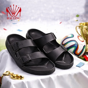 Sandalias Antideslizantes de EVA con Dos Tiras y Hebillas Ajustables, Soporte para el Arco del Pie, Plantilla Acolchada Impermeable para Playa y Piscina - Product Image 4