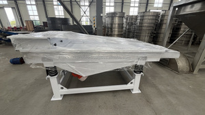 UJINAUTO Crible vibrant linéaire industriel Tamis à sable Prix de criblage Composant moteur central pour la transformation des aliments - Product Image 4