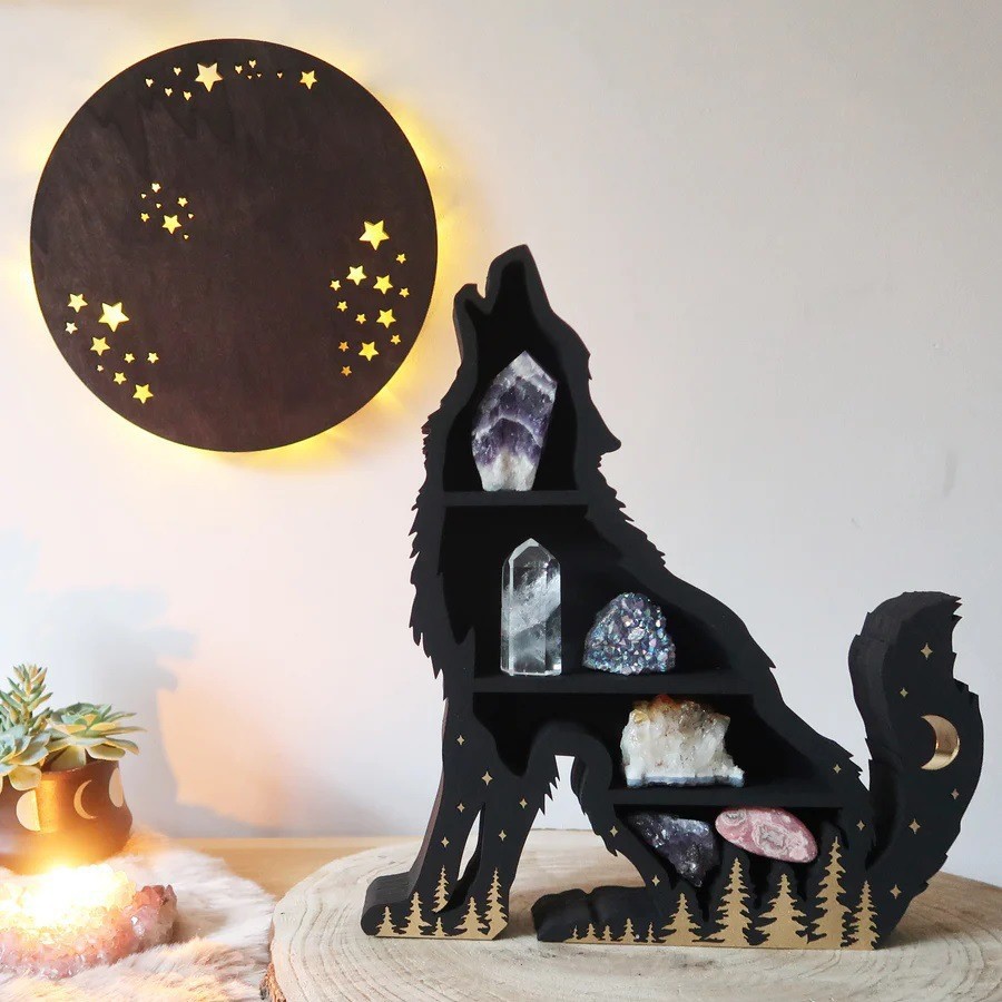 Loup droit (30*23*3cm)