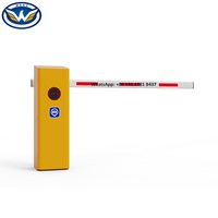 Barrière automatique sans ressort WS Heavy Duty à moteur brushless, portique de 8 m max. pour projets de parkings commerciaux