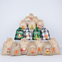 Pochettes en jute durables avec cordon de serrage, logo et couleur personnalisés, style tendance, tailles personnalisées 4/5 pouces pour emballage cadeau, marque YIBO