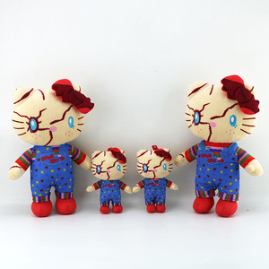 Dễ Thương Kitty Halloween Búp Bê Sang Trọng Bé Chucky Ma Thú Nhồi Bông Đồ Chơi Cho Halloween Bên Trang Trí Hoặc Quà Tặng - Product Image 1