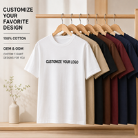 T-shirt en coton pour homme, de haute qualité, à manches courtes, grande taille, couleur unie, uni, respirant, confortable, doux, décontracté, été