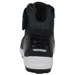 Cuissardes de pêche en plein air extensibles à crochet et boucle excellente adhérence chaussures noires hommes avec pointes - Product Image 4