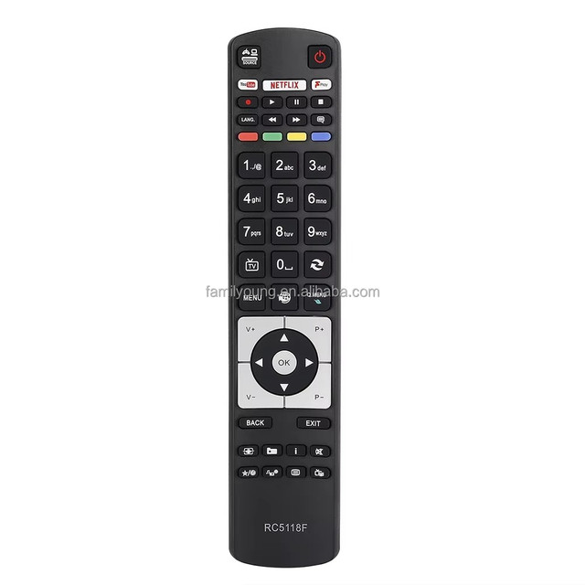 Replacement Remote Control RC5118F for Hitachi LCD TV RC5117 RC5118 RC5118F RC5116 42HYT42U 50HYT62UH Smart TV