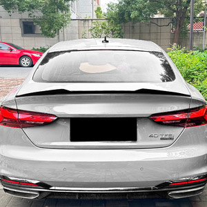 สปอยเลอร์หลังทรง M4 สำหรับ Audi A5 F5 Sportback ปี 2017-2024 ลายคาร์บอนไฟเบอร์สีดำเงา วัสดุ ABS - Product Image 1
