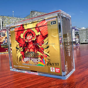 Présentoir en acrylique de qualité supérieure transparent personnalisé le meilleur PRB-01 anglais Booster Box Vitrine - Product Image 2