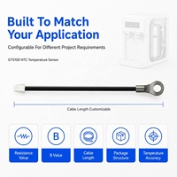 Sonde de température NTC GAIMC à borne annulaire pour distributeur d'eau potable, avec retour de chauffage et protection contre le chauffage à sec