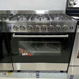 Appareil de cuisine cuisinière à gaz 6 brûleurs cuisinière à gaz avec four - Product Image 2