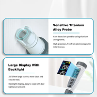 Testeur d'eau multiparamètres portable JIRS certifié CE ISO9001 RoHS, pH TDS, température automatique, rétroéclairage, IP67, pour laboratoire, aquarium, eau potable
