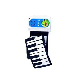 37 Keys el Roll Up piyano klavyesi silikon klavye ile çocuk öğrenciler iword gelen