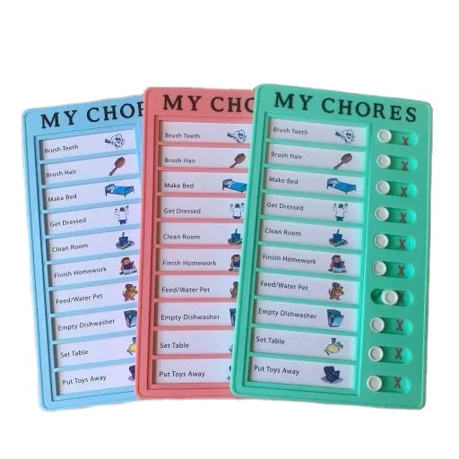 Novo cartão Hangable Memo Mensagem Checklist notebook Creative DIY Retângulo My Chois Auto disciplinado Cardbook