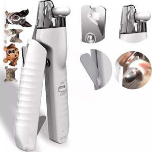 KingHon Vente en gros de coupe-ongles pour animaux de compagnie en acier inoxydable personnalisés, style avec lumière LED, adapté aux chats et aux chiens, fournitures de nettoyage - Product Image 2
