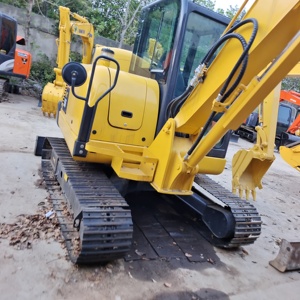 Komatsu รถขุดตีนตะขาบขนาดเล็ก5ตัน PC56-7มือสองพร้อม PC55MR-5ชิ้นส่วนมอเตอร์และเครื่องยนต์ - Product Image 6
