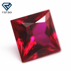 Đá <span class=keywords><strong>Ruby</strong></span> Cắt Công Chúa Hình Vuông 4*4-10*10Mm Chất Lượng Hàng Đầu Đá Quý Rời Đá Quý <span class=keywords><strong>Ruby</strong></span> Sinh Sản Trong Phòng Thí Nghiệm Hình Vuông Tái Tạo - Product Image 3