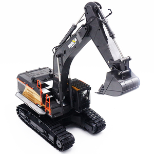 Huina 1592 2.4Ghz Excavator Smart <strong>Remote</strong> Control Toys 22CH 1:14 Scale Rc Engineering Vehicle Model Children Christmas Gift Metal - Product Image 3