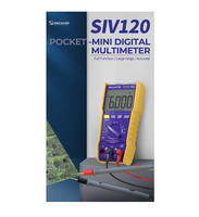 Multimètre numérique de précision MECHANIC SIV120 avec fonction de diffusion vocale et testeur NCV pour outils de réparation de téléphones mobiles