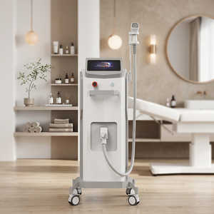 Machine d'épilation laser à diode professionnelle 2026 à triple longueur d'onde 755nm 808nm 1064nm avec refroidissement par glace pour salon de beauté - Épilation permanente - Product Image 1