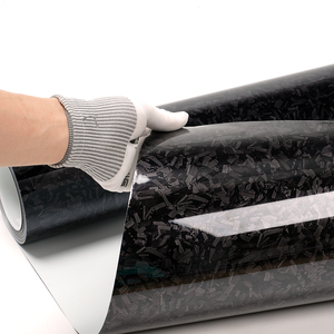 Antes después burbujas libres de aire 8d envoltura de vinilo de fibra de carbono negro autoadhesivo mate brillo forjado envoltura de vinilo de fibra de carbono para coche - Product Image 1