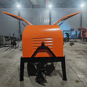 <span class=keywords><strong>Pompe</strong></span> à béton diesel portable JINLIN, <span class=keywords><strong>mini</strong></span>, avec accessoire mélangeur, 15 m/h, portée verticale 30-70 m, portée horizontale 60-120 m - Product Image 4